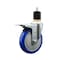 Service Caster 5'' Blue Poly Swivel 1-7/8'' Expanding Stem Caster Total Lock Brake SCC-EXTTL20S514-PPUB-BLUE-178 - alternate 1